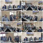 جلسه گازرسانی به کارخانه آسفالت شهرستان سمیرم